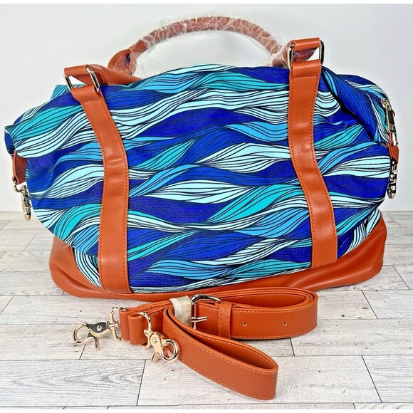 CAMTOP Canvas Weekender Bag Carry On Travel Tote Overnight Duffel Bag with Strap - Picture 2 of 13